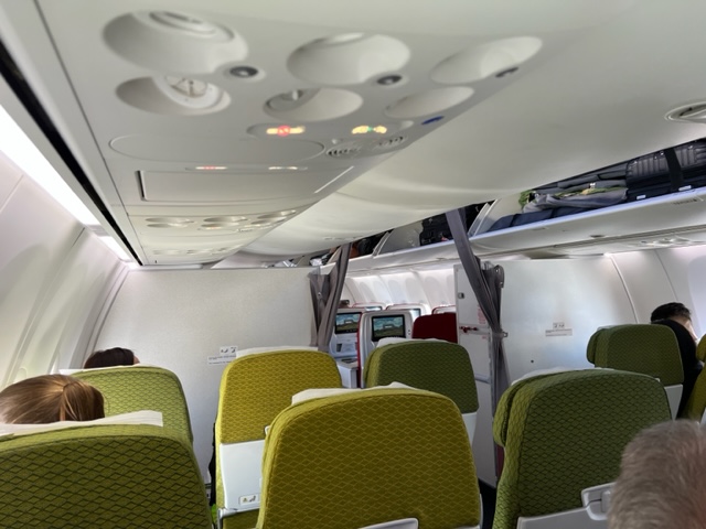 Салон самолета Эфиопы, Ethiopian Airlines